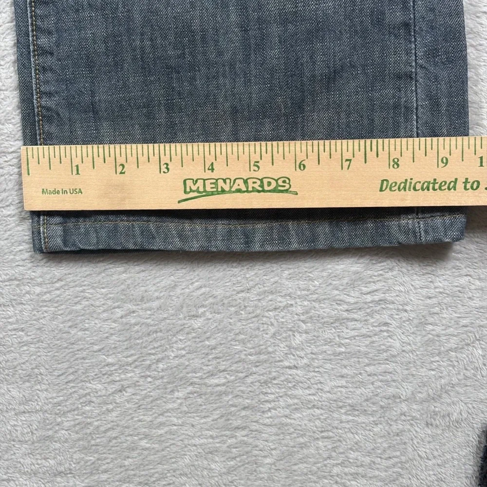 Levi's 507 Slim Boot Flap Pocket Jeans Men's 36x30 100% Cotton Medium Wash